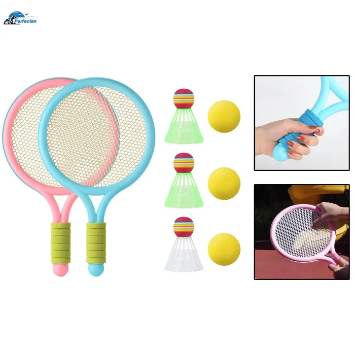 Badminton%20Sets%20Beginner%20Badminton%20Birdies%20Playground%20Kids%20Tennis%20Rackets%20-%20Image%203