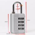 Zinc Aalloy Combination Lock Tamper Proof Compact Lightweight Numeric Password Lock Waterproof Secure Gym Locker Lock for Traveling Outdoor Activities Gym Locker Rooms School Lockers Home Organization. 