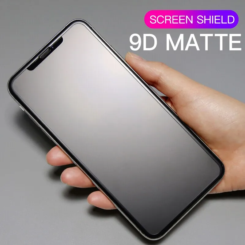 Full Glue Anti-Fingerprint Matte Tempered Glass for Xiaomi Mi A3