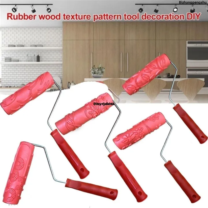 Tube%20tool%20with%20handle%20imitation%20pigment%20wall%20painting%20roll%20%5Bnew%20arrival%5D%20cylinder%20paint%20wood%20grain%20rubber%20paint%20DIY%20rolling%20gpengs%20Bizhanhu%20cheap%20price%20household%20printing%20pattern%20-%20Image%202