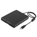 USB External Floppy Disk Drive Portable 3.5 inch Floppy Disk Drive USB Interface Plug and Play Low Noise for PC Laptop Black. 