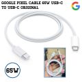 Google Pixel Cable 65W USB-C To USB-C. 