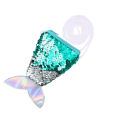 Yfashion Kids Coin Purse Children's Crossbody Small Bag Fish Tail Design Sequins Hanging Rope Coin Bag As Perfect Gift. 