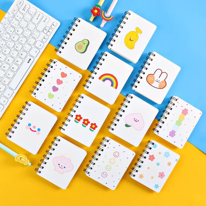 80%20Sheets%20Cute%20Cartoon%20Portable%20Coil%20Notebook%20Loose-leaf%20Girl%20Small%20Pocket%20Diaries%20Notepad%20School%20Stationery%20Supplies%20-%20Image%203
