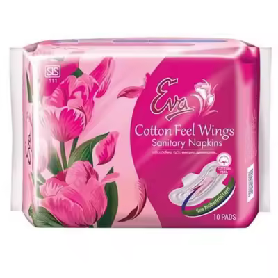 Eva Cotton Feel Wings 10 Pcs