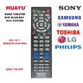 Common Home Theater Remort Control Universal Home Theater DVD Blue Ray All In Remote Control HUAYU RM-H1263. 