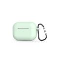 AirPods Pro 2nd generation silicone protective case with carabiner. 