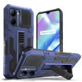 Vantime for Realme C33 Slim Case Kickstand Hard Matte Back Phone Cover. 