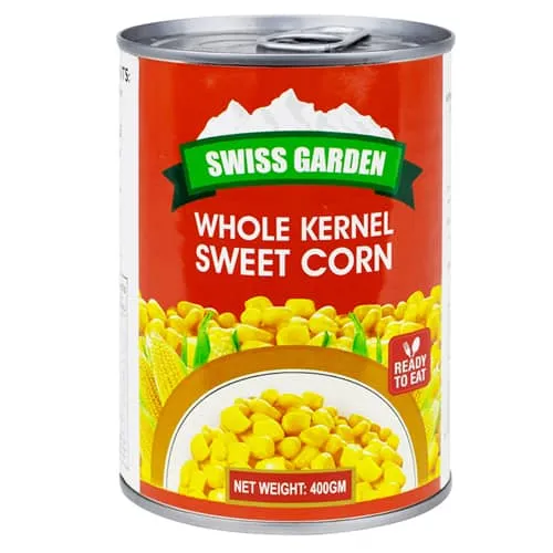 Swiss Garden Whole Kernel Sweet Corn 400g