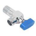 Water Shut Off Valve Strong Water Flow Copper Angle Stop Valve for Kitchen. 
