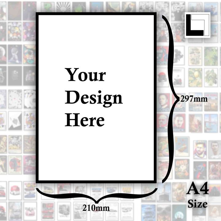 A3/A4%20Size%20Framed%20wall%20posters%20Customized%20wall%20posters%20wall%20decorations%20for%20any%20room%20-%20Image%202