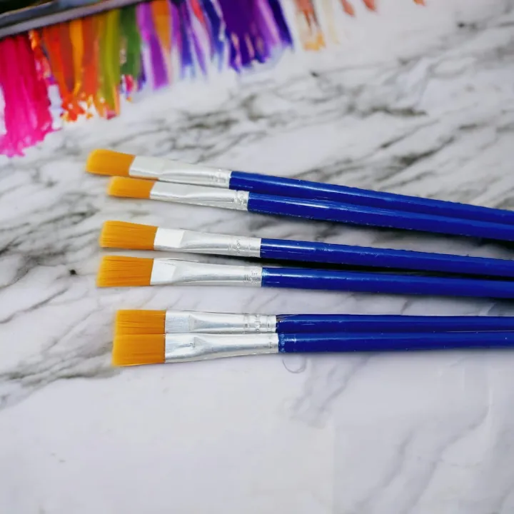 Pinzel Keep Smiling Artist Paint Brush Pinsel Set 6 Pieces | Daraz.lk