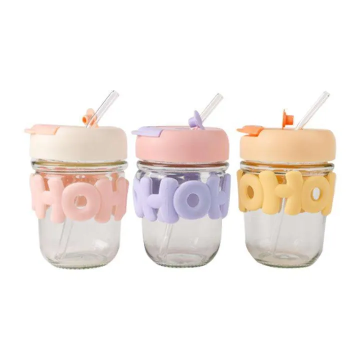 Annil%20Cute%20Pastel%20Color%20Water%20Cup%20with%20Straw%20Thick%20Glass%20Bottle%20for%20Hot%20and%20Cold%20Drinks%20350ml%20-%20Image%206