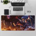 Mat Speed Gamer Retail Free Mouse Rubber Shaco Of Mice Mousepad Maiya Legends Pad Keyboards Shipping Large All League(Lock Edge 30X60Cm). 