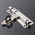Stainless steel Door Bolt Lock Latch Slide Barrel Bolt Clasp Set Long 6". 