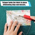 5 Pieces Quilting Template Set Sewing Machine Ruler Hand Patchwork. 