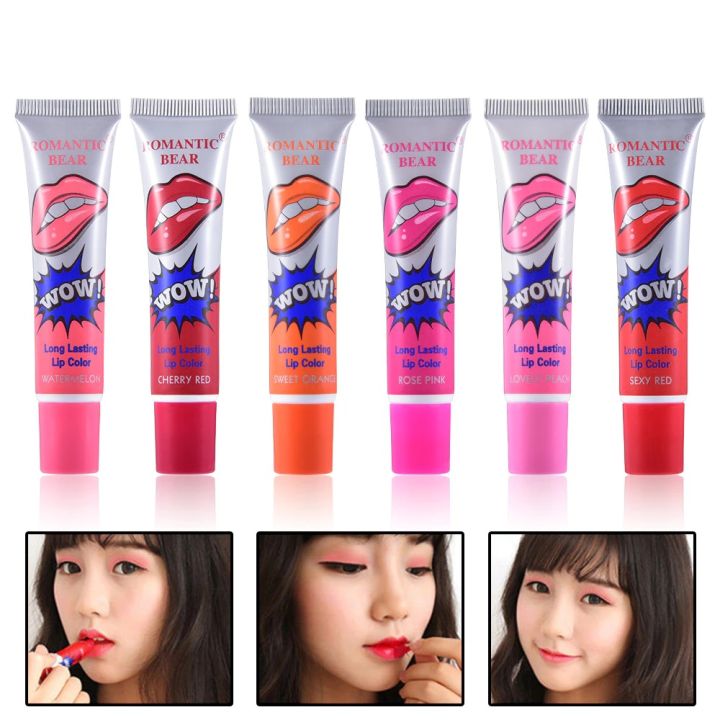 Liquid%20Lipstick%20Tattoo%206%20Colors%20Matte%20Waterproof%20%20Gloss%20matte%20waterproof%20lipstick%20Peel%20Mask%20Tint%20Pack%20Hot%20Sexy%201PCS%20Amazing%20%20Waterproof%20Liquid%20Makeup%20Lip%20%20(Romantic%20Bear)%20Long%20Lasting%20Lip%20-%20Image%209