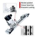 wood working tools Mortise Fixture 2 In 1 Slotting Bracket Wood Slotting Hinge Hole Opener Invisible Fastener Wardrobe Cupboard Panel Punch LocatorTool Sets. 