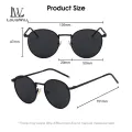 LouisWill Men Sunglasses UV400 Polarized Sunglasses Retro Sunglasses Sport Sunglasses Outdoor Activities Eyewear Driving Fishing Eyewear Silicone Nose Pads Sun Glasses. 