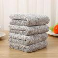 Microfiber Bamboo Charcoal Fiber Dish Cloths 4 Packs 30x30cm Large Size Strong Absorbent Quick Drying No Odor Kitchen Towels Set. 