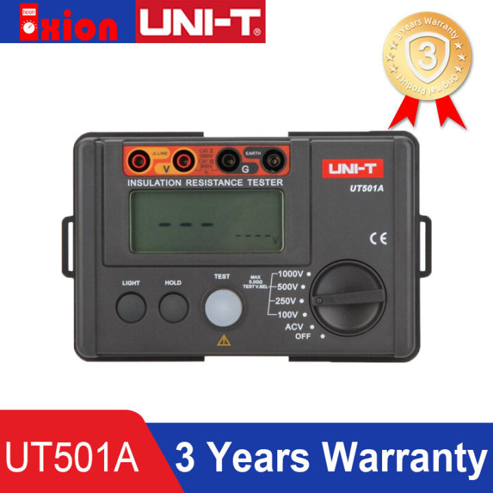 UT501A 1000V megger Insulation earth ground resistance meter Tester ...