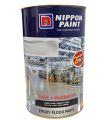 Nippon 2K Epoxy Floor Paint - Red/Black/Grey/Brown/Green (Base + Hardener). 