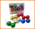 Christmas Balls 12 Pcs Christmas Tree Decorative Balls 6 Colours, 12 pcs 2CM Multicolor Christmas Tree Baubles Balls Decor Hanging Ornament for Xmas, Christmas Christmas Tree Decoration Ornament - Christmas Decorations Items - Christmas Gifts. 