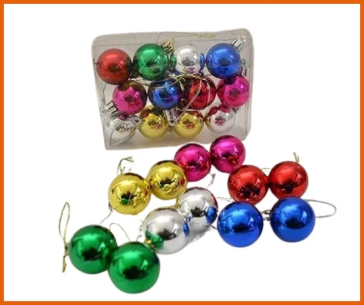 Christmas%20Decor%20Ball%2012%20Pcs%20Christmas%20Ball%20Pack%206%20Colours%20Pendant%20Christmas%20Party%20Supplies%20Christmas%20Hanging%20Decoration%20Nativity%20Decor%20Hanging%20Tree%20Christmas%20Balls%20-%202cm,%202.5cm,%204cm,%20Christmas%20Tree%20Decorations%20Shatterproof%20-%20Image%206