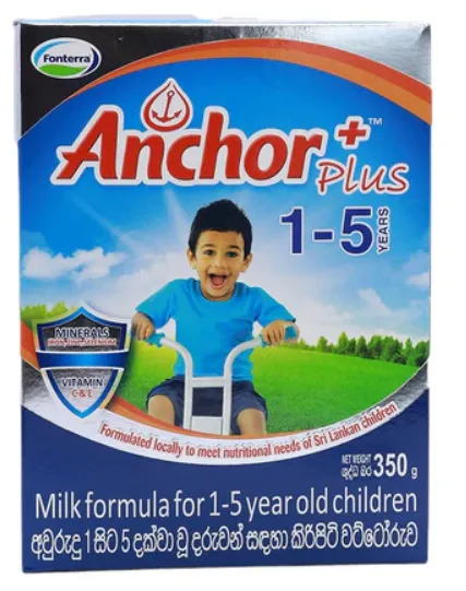 Anchor Plus 1 To 5 Years Baby & Toddler Milk Formula 350G