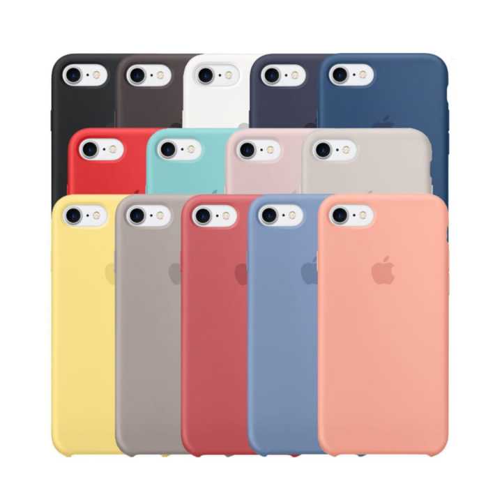 iPhone 6/ 6s Luxury High Quality bottom sealing style Silicon Back cover with soft microfiber lining inside