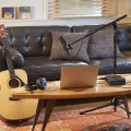 Audio-Technica AT2020 Cardioid Condenser Studio XLR Microphone, Ideal for Project/Home Studio Applications, Black. 