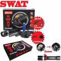 Swat Rechargeable Multifunction Flashlight, Torch. 