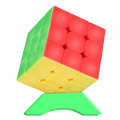 3x3x3 Stickerless Rubik's Speed Cube Smooth Magic 3D Puzzle Rubix Cube, Enhanced Version Ultimate Twisty Brain Teaser for Cubers, Speedcubing Enthusiasts, Educational Toy - Ideal for Competitions, Brain Training, and Collectors - Smooth Speed Cube Rubix C. 