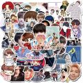 BTS sticker Korean group combination sticker Korean star sticker graffiti sticker suitcase helmet computer. 