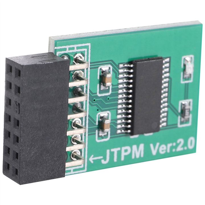 NAMUNY TPM 2.0 Encryption Security Module Remote Card LPC-14PIN Module 14Pin LPC for TPM2.0 LPC 14 Pin Security Module