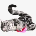 huanhuang® Telescopic Cat Teasing Interactive Stick Feather Wand with Bell Pet Supplies. 