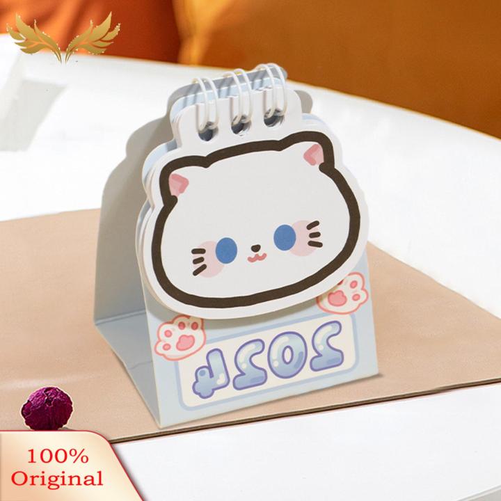 SuperRide%20Durable%20Desk%20Calendar%20Compact%20Cartoon%20Desk%20Calendar%20Cute%20Kawaii%20Design%20for%20Daily%20Organization%20Portable%20Space-saving%20Planner%20-%20Image%207