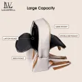 LouisWill Women Backpack Korean School Backpacks Fashionable Ladies Backpack Casual Simple Student Bags Laptop Backpacks Lightweight Anti-theft Backpacks. 