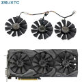 Heatsink 1080T0 1070OC 108ix GTXC GTX1H12S9-12S9-CFDC10U FDC10080 GPU heatsink for ASUS Str 1060 i RX 480 graphics card fan. 