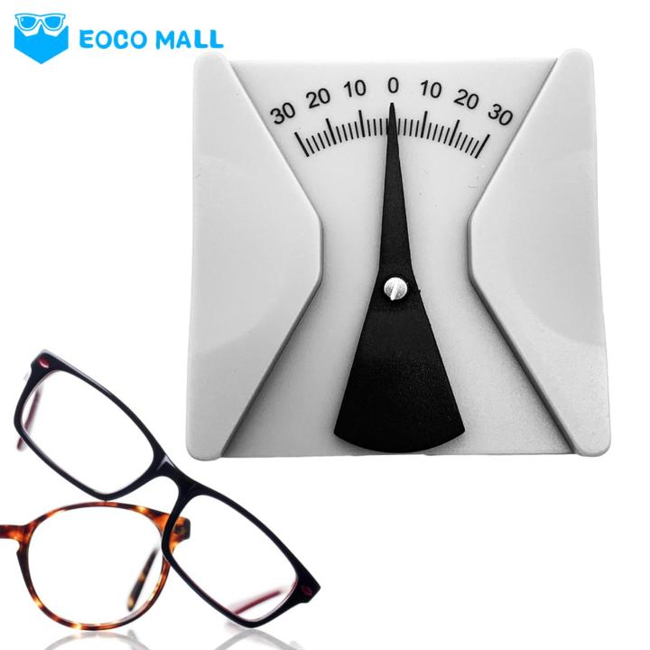 Glasses Angle Ruler Clear Scale Eyewear Protractor Glasses Measuring ...