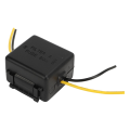 Car Power Filter 12V Stereo Power Supply Filter Audio Noise Reducer, for Equalizers Amplifiers, Easy to Use. 