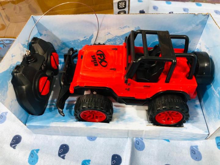 Remote Control Jeep Car Channel Remote Toy for Kids