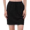 【ZIME】Women Elastic Waist Half Slip Petticoat Skirts Underskirt Lady Crinoline. 
