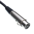 3 Pin XLR Male to Female Microphone Balanced Extension Audio Cord Cable Wire. 
