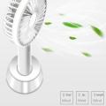 1200 MA Handheld Fan Portable Battery Version Charging Mini Small Fan Mute Big Wind Home Desktop Household Electric Small Fans. 