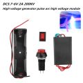 DC3.7-6V 2A 200KV Boost Power Supply Module, High Voltage Generator, 200KV Boost Power Supply, High Voltage Generator. 