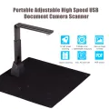 Portable Adjustable High Speed USB Book Image Document Camera Scanner 8 Mega-pixel HD High-Definition Max. A3 Scanning Size with OCR Function LED Light for Classroom Office Library Bank. 