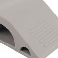 Door Stopper 4 Pack Set Premium Heavy Duty Door Stop Rubber Wedge with Decorative Storage Holder-Perfect Doorstop(Gray). 