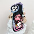 CHOOSE Hontinga for Realme C51 C53 Realme Note 50 Back Cover Cartoon Kuromi Pattern Soft Texture Phone Case Wavy Edge Silicone Cover Affordable. 