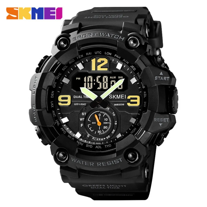 SKMEI Men Watch Sports Waterproof LED Men Watch 1251 Daraz.lk